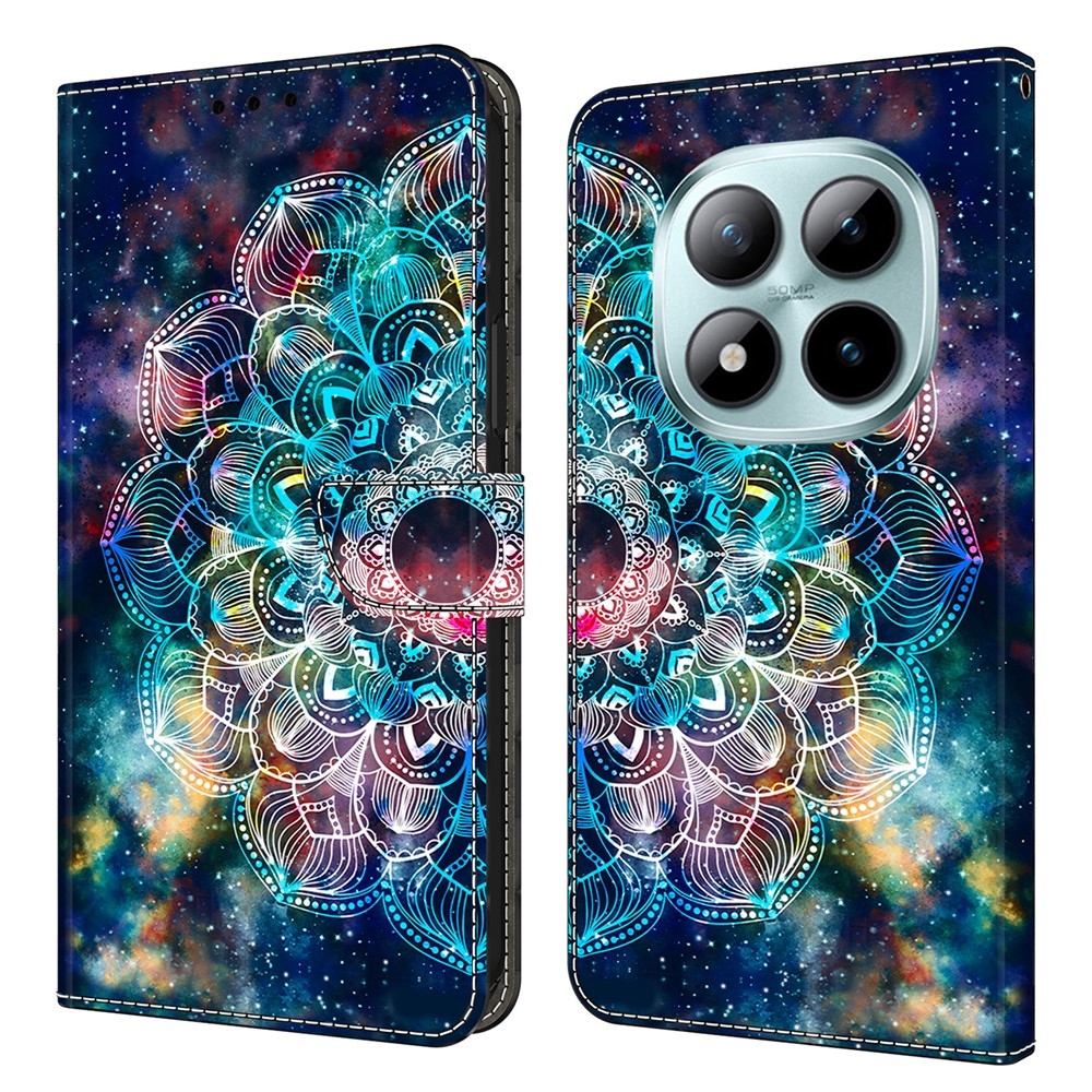 Distinct knižkové púzdro na Xiaomi Poco M8 5G/Redmi Note 15 5G/Note 15 4G - farebná mandala