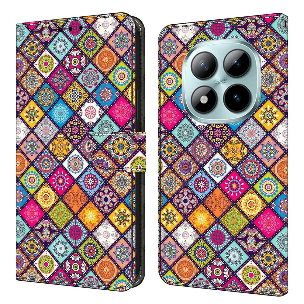 Distinct knižkové púzdro na Xiaomi Poco M8 5G/Redmi Note 15 5G/Note 15 4G - farebný vzor