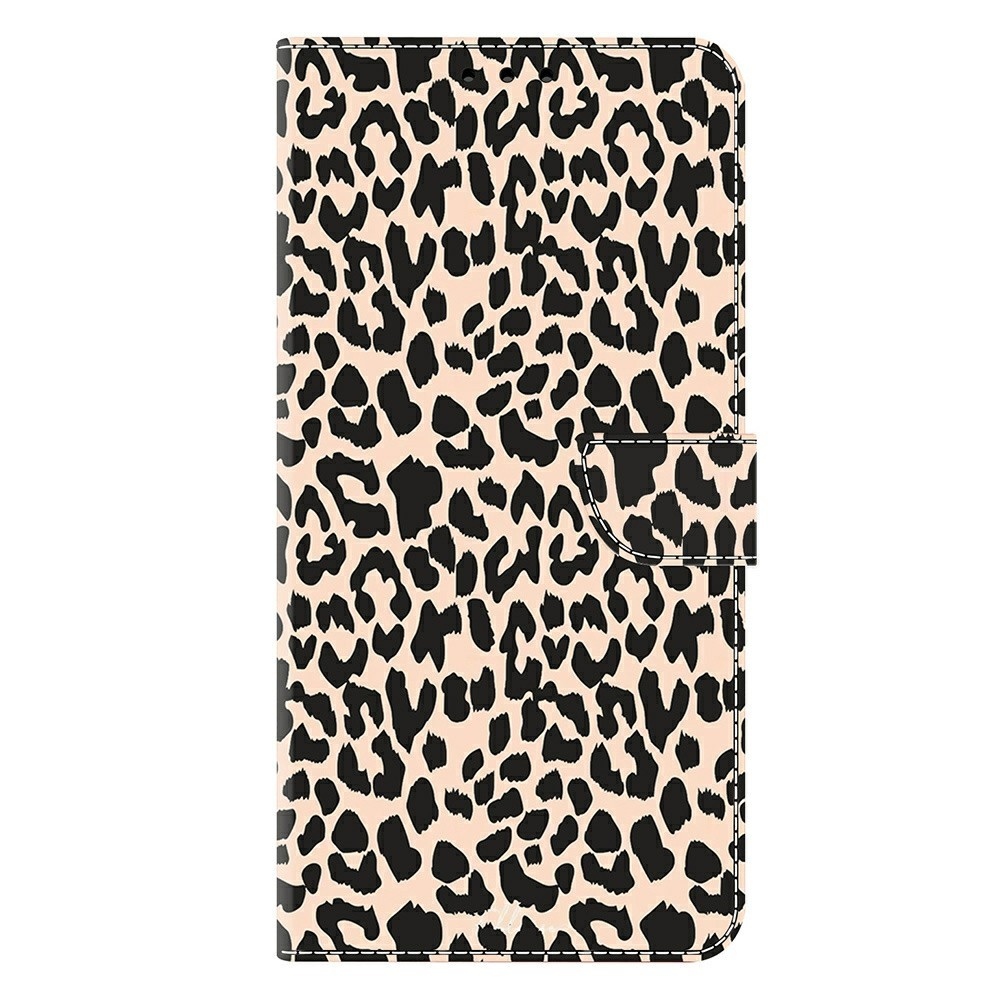 Distinct knižkové puzdro na Xiaomi Poco M8 5G/Redmi Note 15 5G/Note 15 4G - leopardí vzor