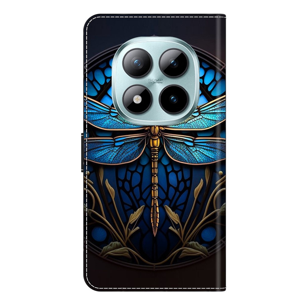 Distinct knižkové púzdro na Xiaomi Poco M8 5G/Redmi Note 15 5G/Note 15 4G - modrá vážka