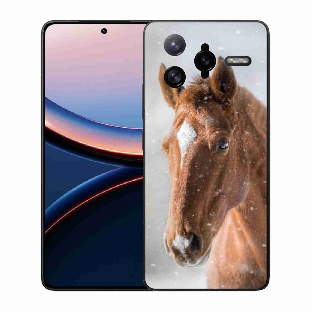 Gélový kryt mmCase na Xiaomi Poco F7 Ultra - hnedý kôň 2