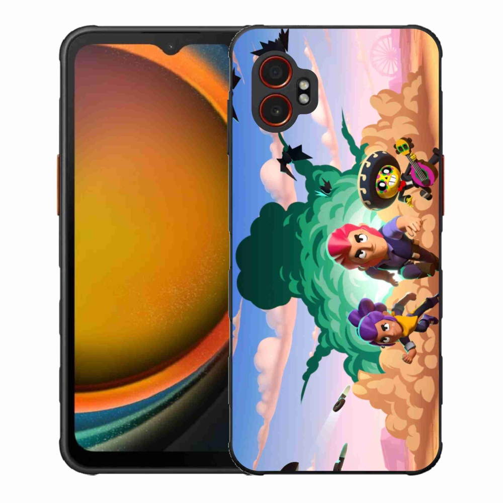 Gélový kryt mmCase na Samsung Galaxy Xcover 7 Pro - brawl stars
