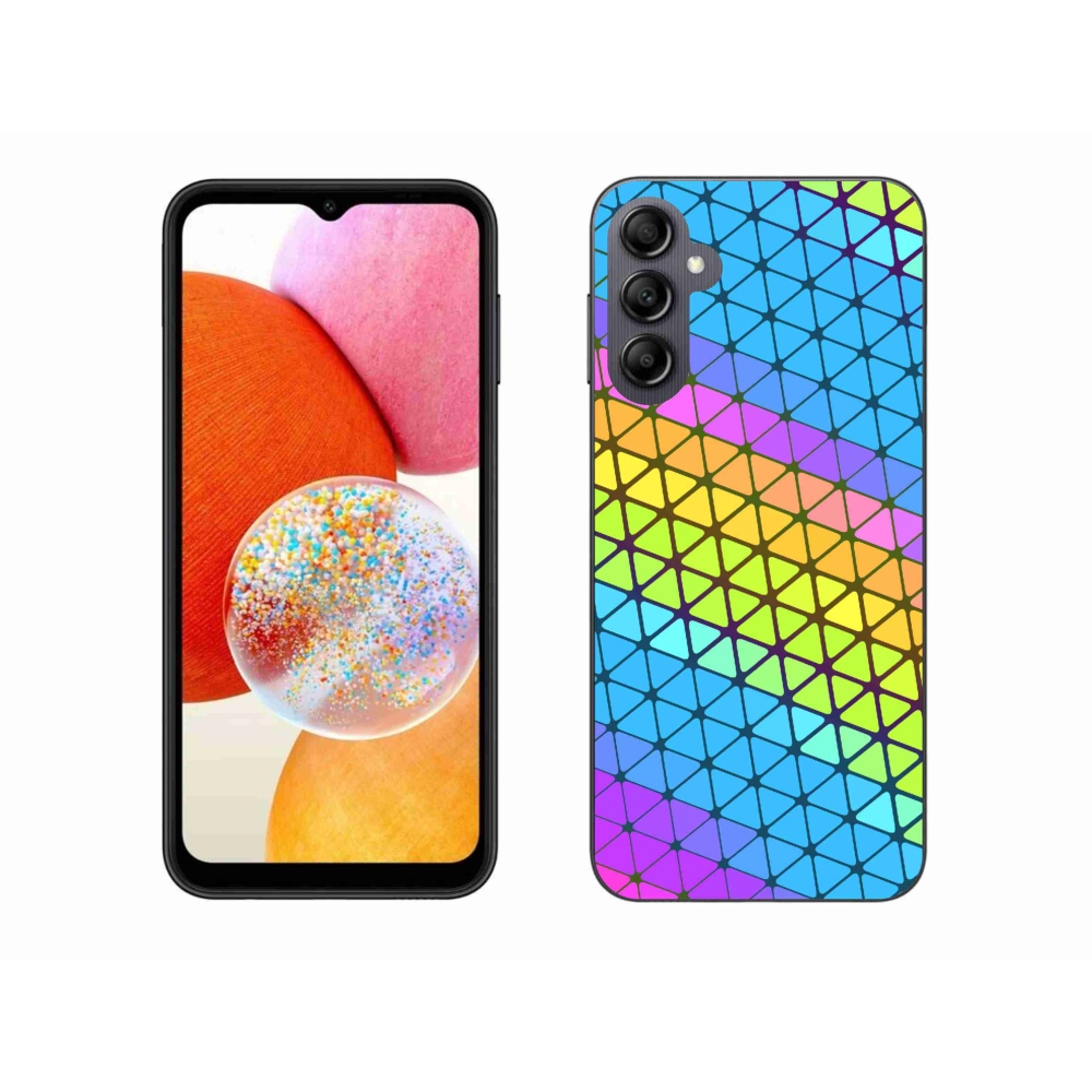 Gélový kryt mmCase na Samsung Galaxy A14 4G/5G - abstraktný motív 16