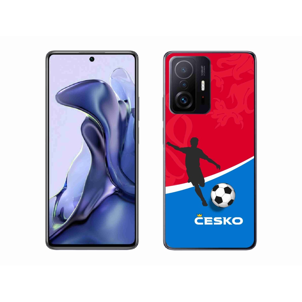 Gélový kryt mmCase na Xiaomi 11T - futbal Česko