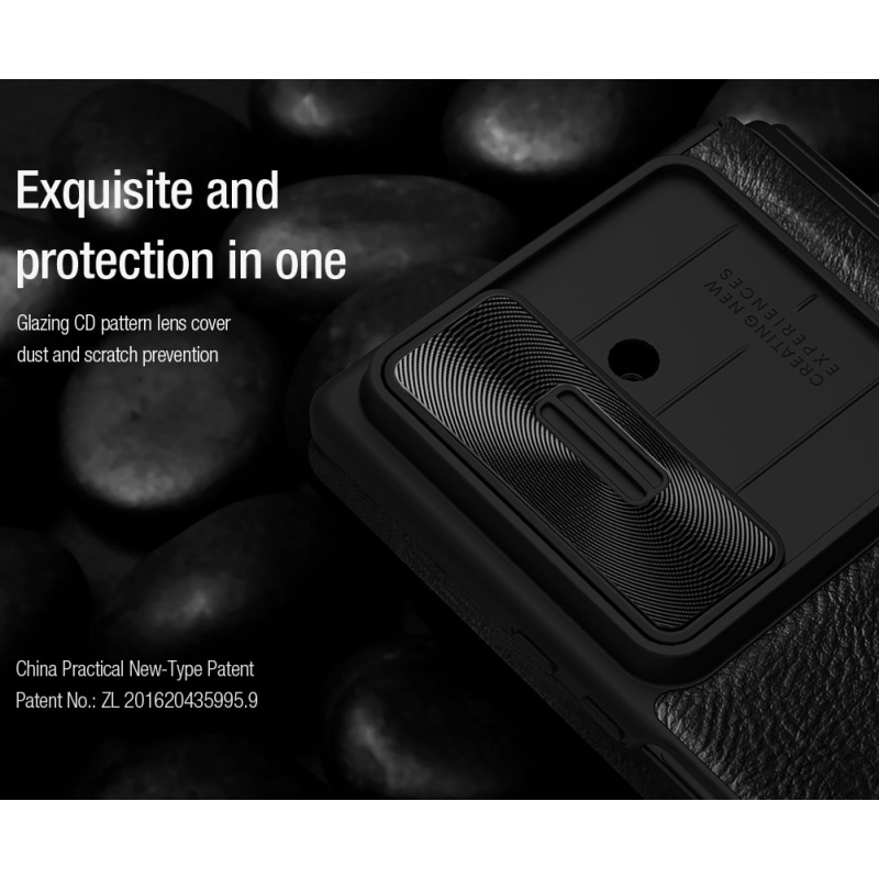 Nillkin Qin Book PRO Puzdro so slotom na pero pre Samsung Galaxy Z Fold 7 Black