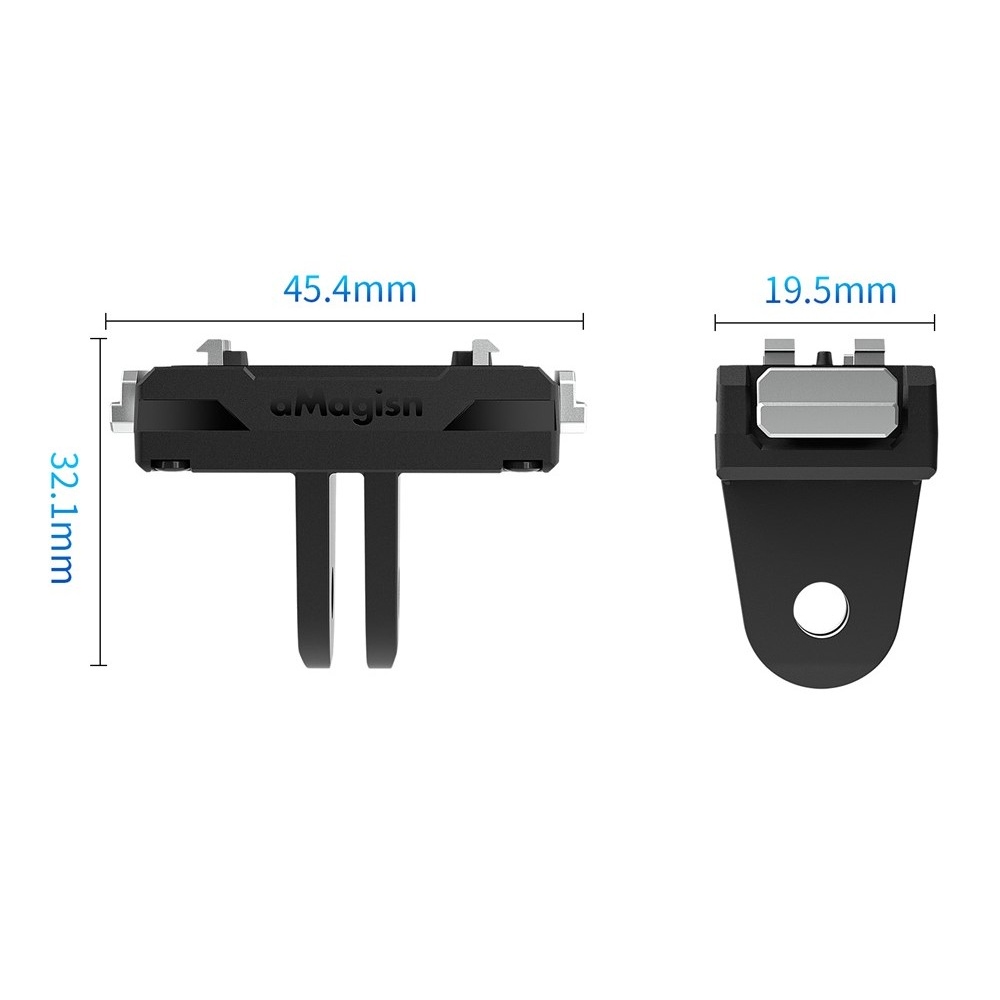 AMAGISN magnetický rýchloupínací adaptér pre Insta360 X5, Ace Pro 2, Ace Pro a Ace