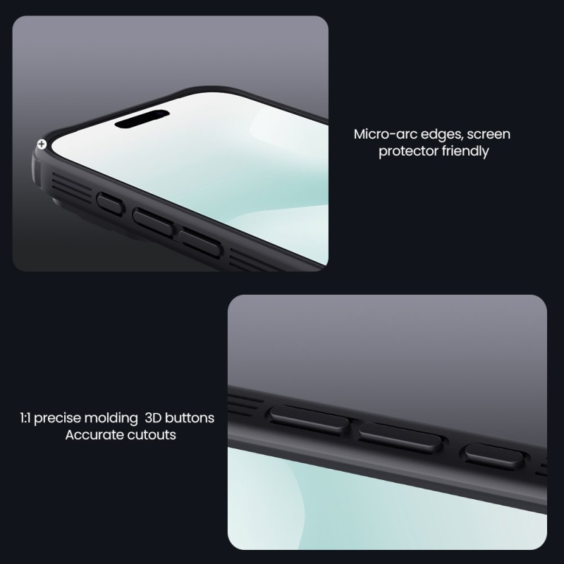 Nillkin CamShield PRO Zadný kryt pre Apple iPhone 17 Pro Max Black