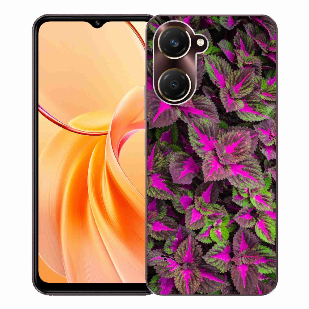 Gélový kryt mmCase na Vivo Y28s 5G - kvety 10