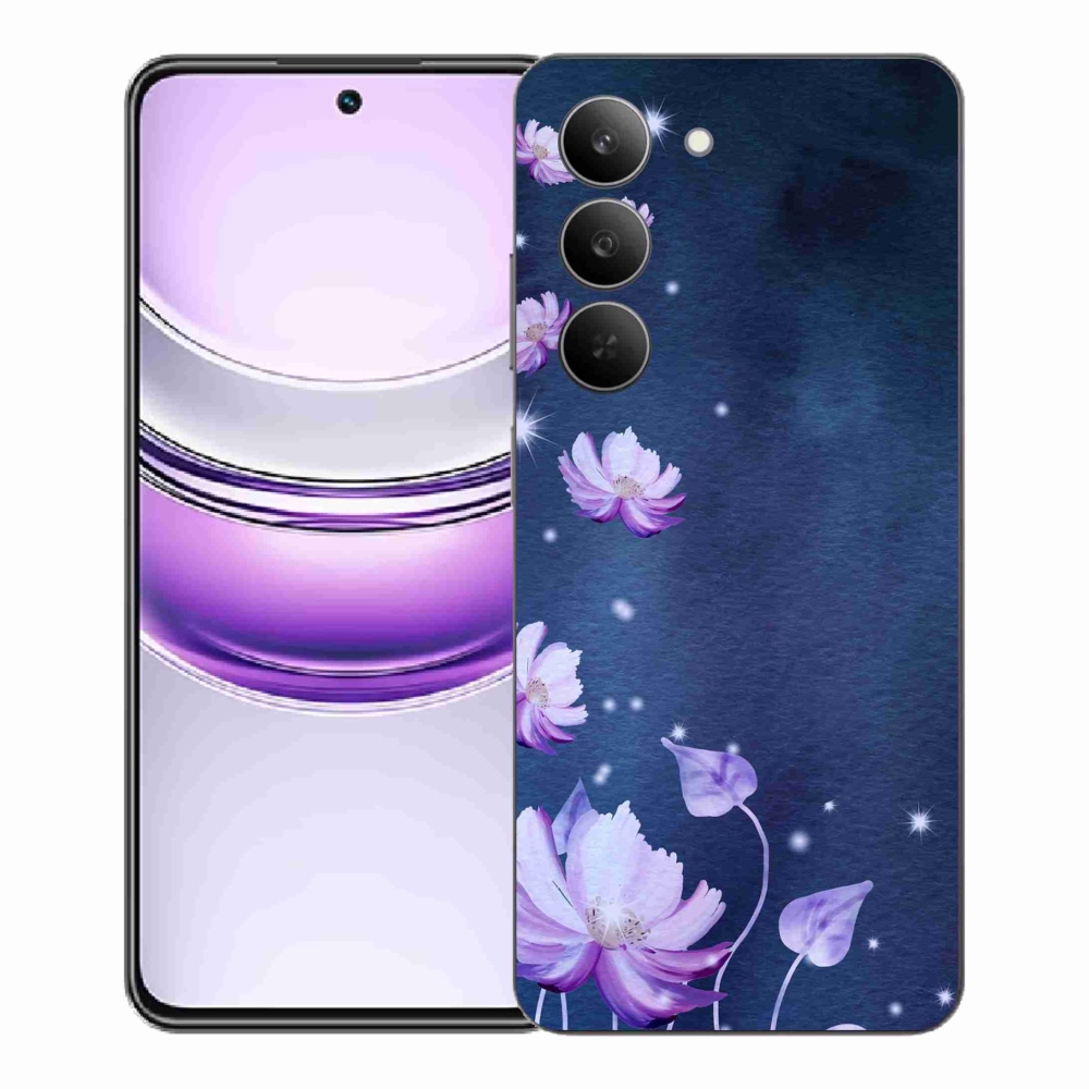 Gélový kryt mmCase na Realme 14x 5G - padajúce kvety