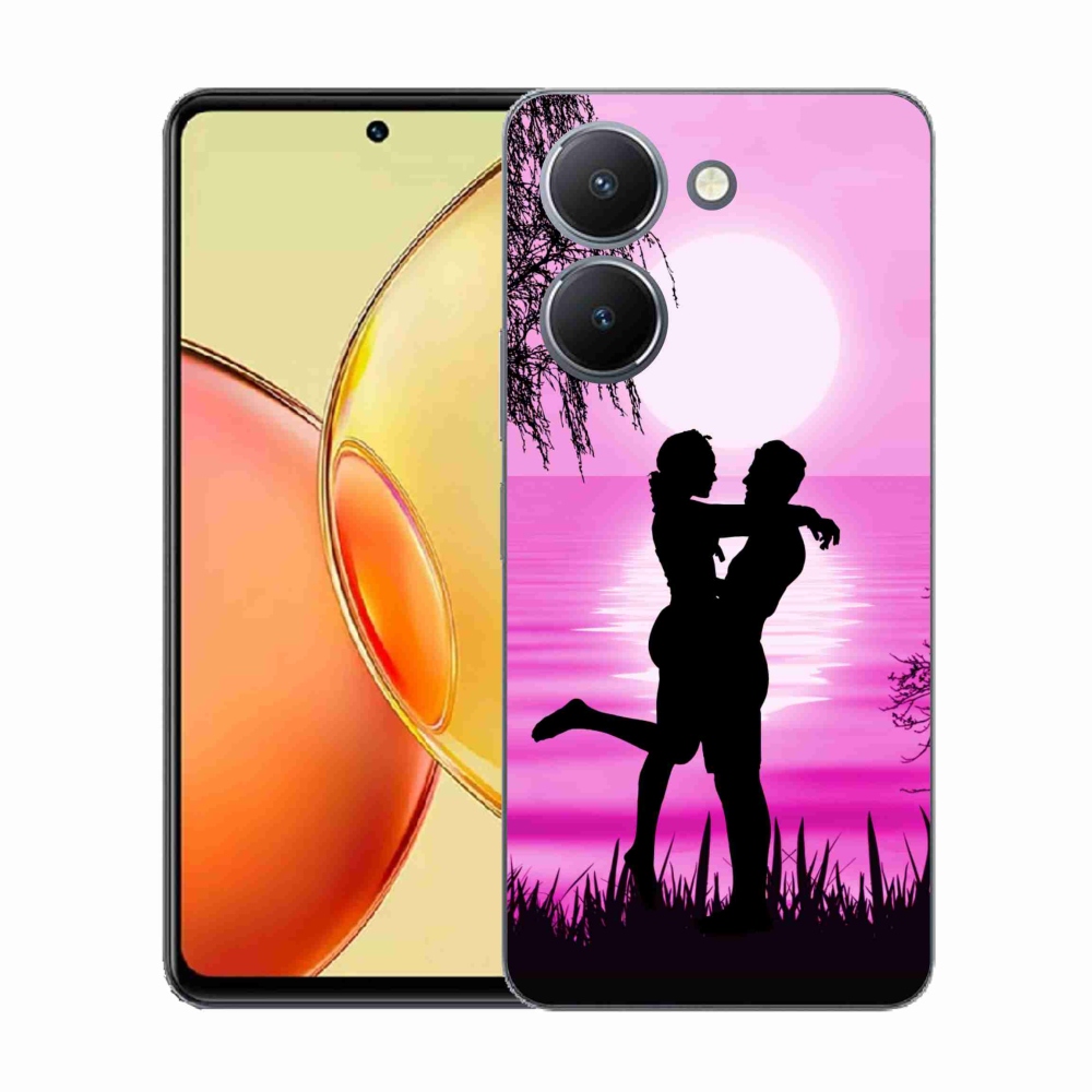 Gélový kryt mmCase na Vivo Y36 - západ slnka