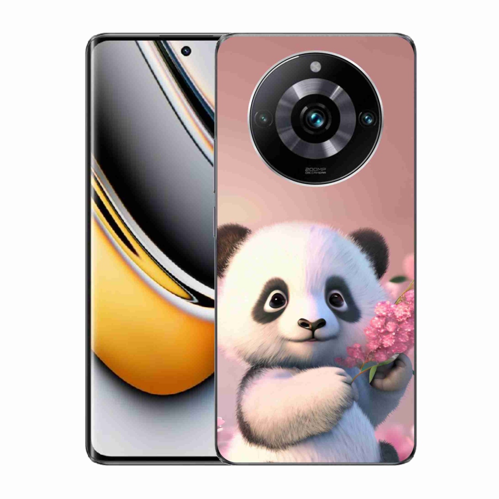 Gélový kryt mmCase na Realme 11 Pro/11 Pro+ - roztomilá panda