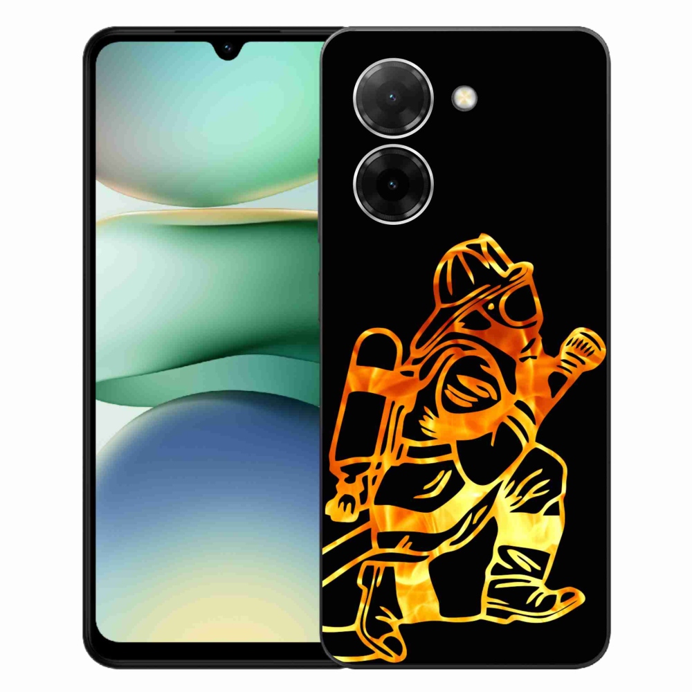 Gélový kryt mmCase na Xiaomi Redmi A5 (171.7x77.8x8.3mm) - hasič 1