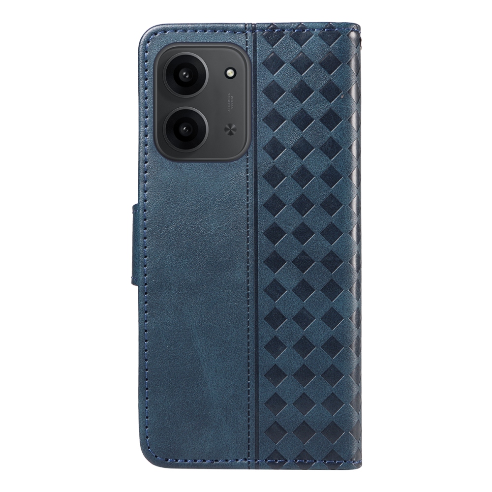 Grids knižkové púzdro na Xiaomi Redmi 15C 4G/5G (173mm) - modré