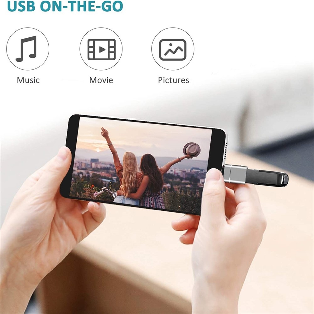 USB-C na USB 3.0 OTG adaptér