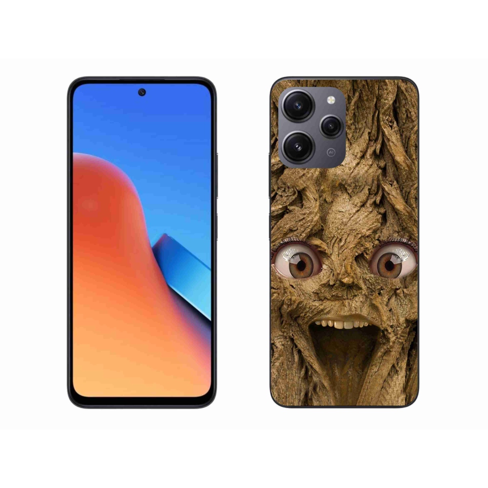 Gélový kryt mmCase na Xiaomi Redmi 12 - veselý strom s očami