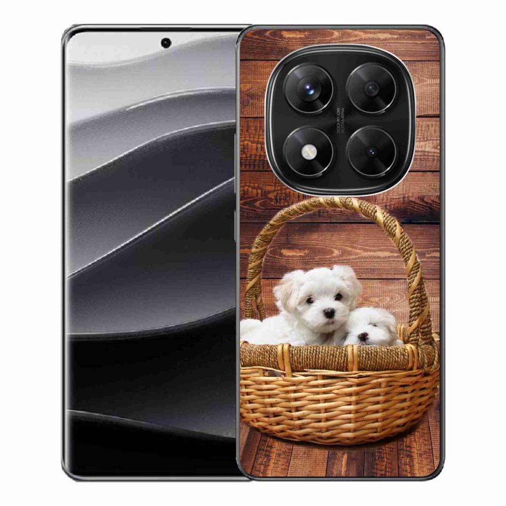 Gélový kryt mmCase na Xiaomi Redmi Note 14 Pro 5G/Poco X7 5G - šteňa