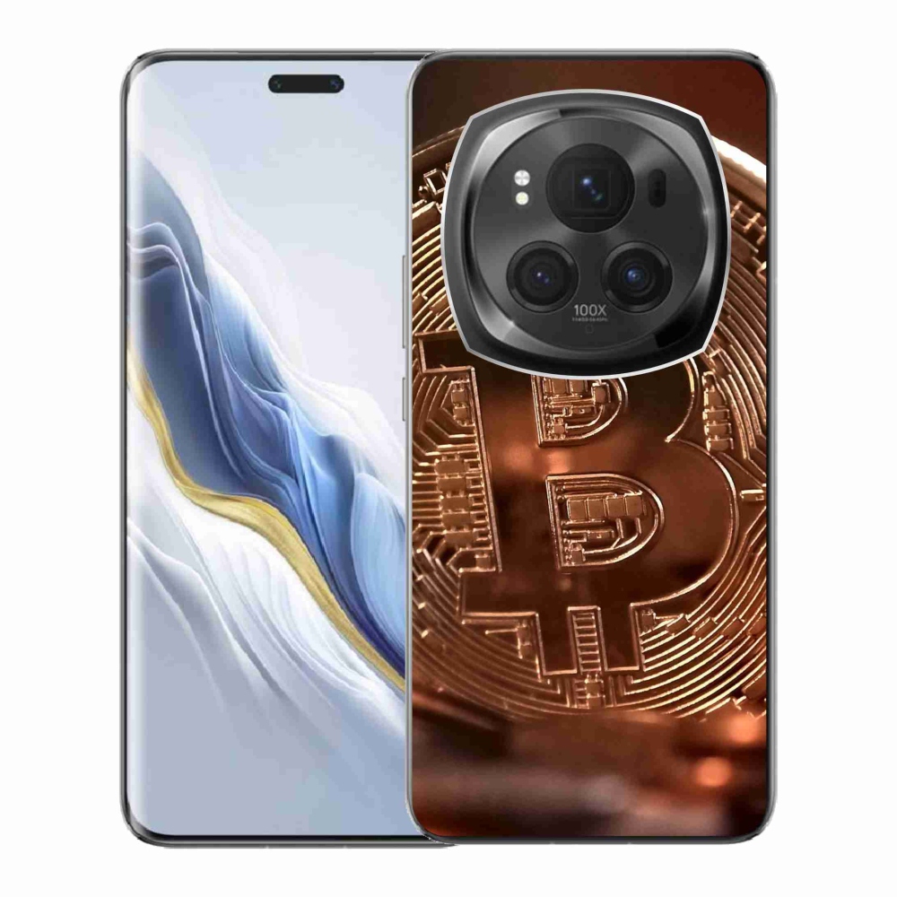 Gélový kryt mmCase na Honor Magic 6 Pro 5G - bitcoin