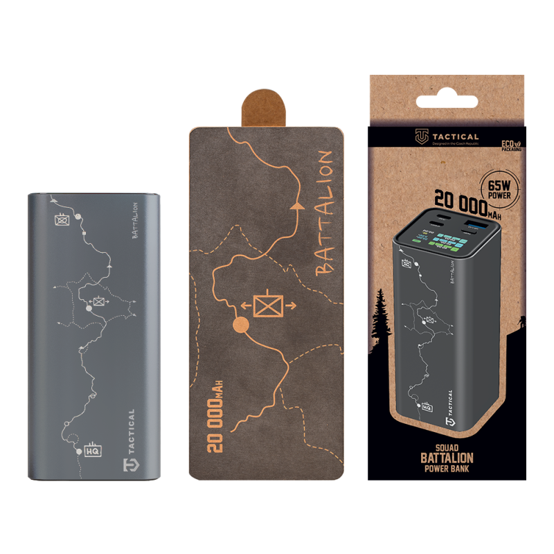 Taktický oddiel Battalion 65W 20000mAh