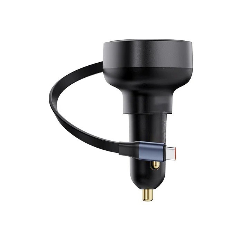 Baseus Enjoyment Pro Autonabíjačka USB-C 60 W, čierna