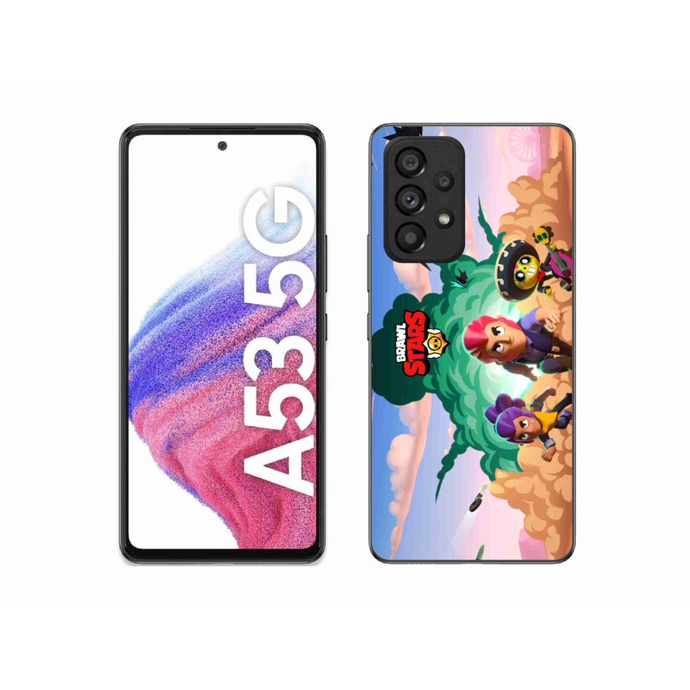 Gélový kryt mmCase na Samsung Galaxy A53 5G - brawl stars