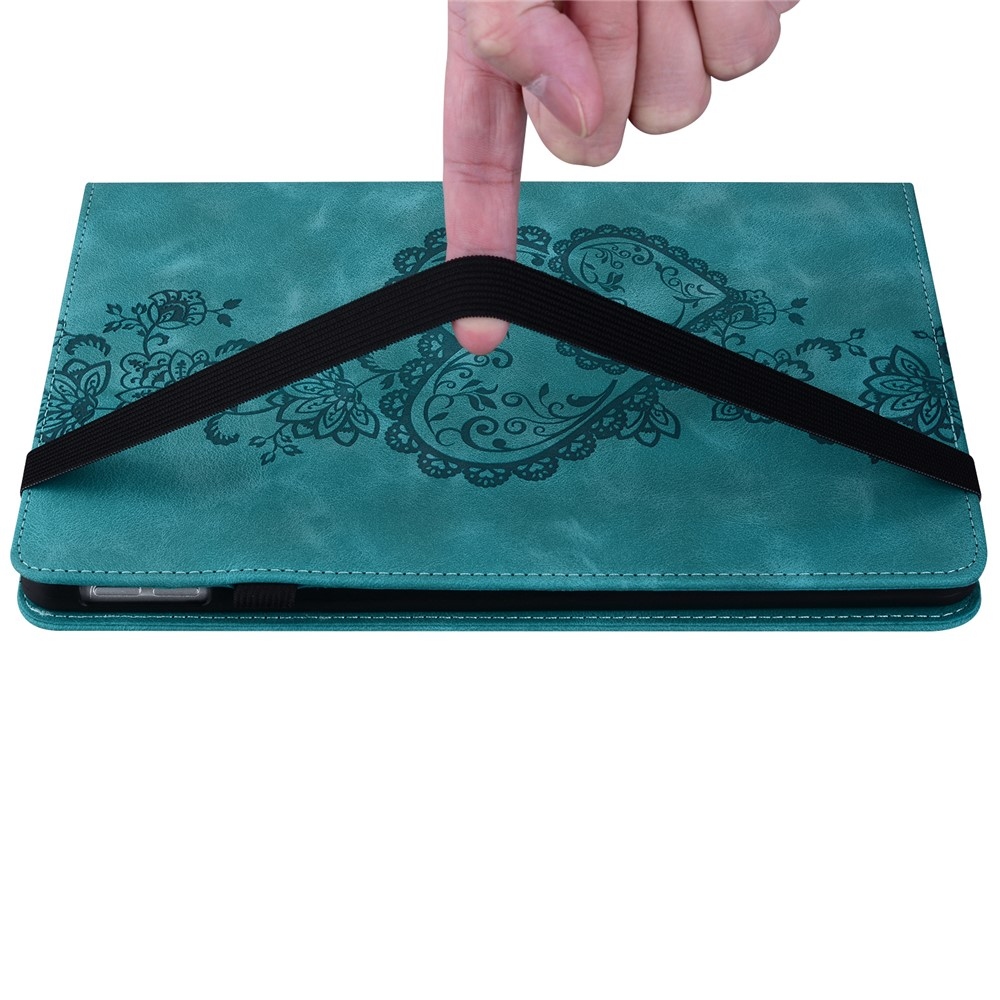 Heart zatváracie púzdro na tablet Xiaomi Redmi Pad SE 8.7 - zelené
