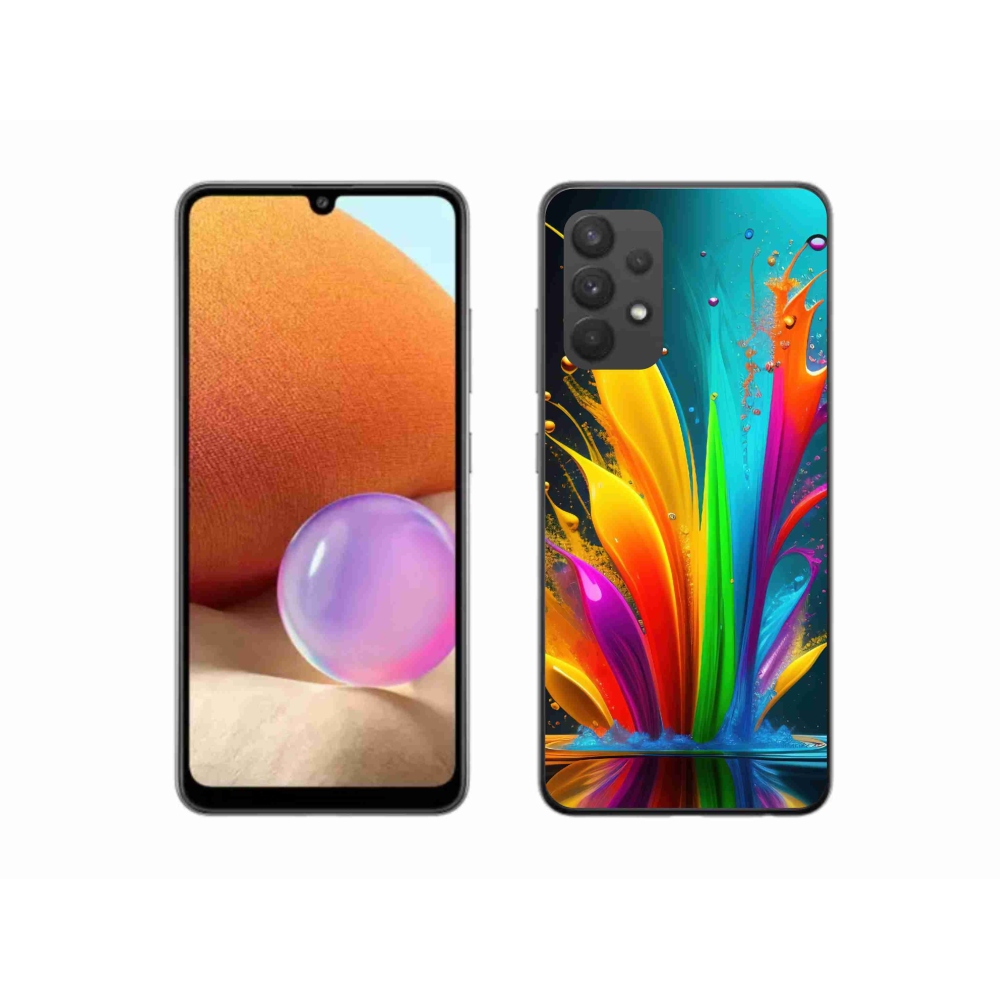 Gélový kryt mmCase na Samsung Galaxy A32 4G - abstraktný motív 1