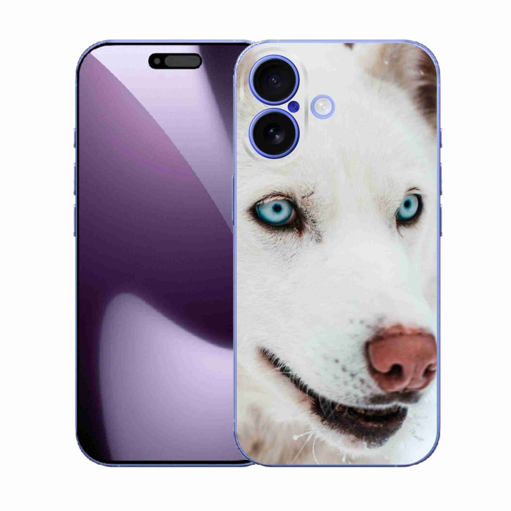 Gélový kryt mmCase na iPhone 17 - psí pohľad