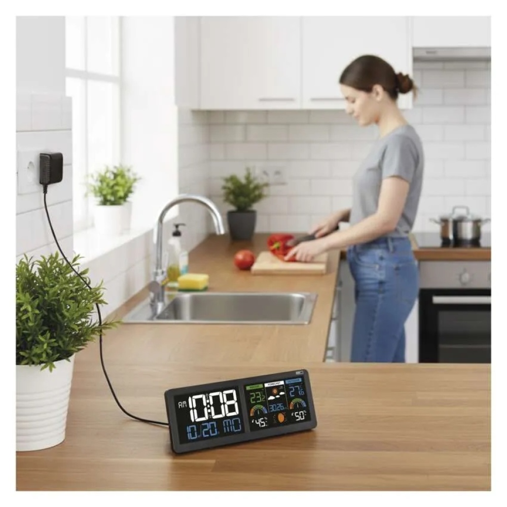 Domáca bezdrôtová meteostanica E8625