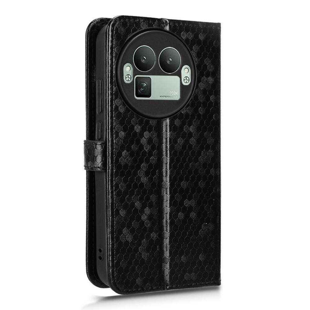 Dot knižkové puzdro na Realme GT 8 Pro 5G - čierne