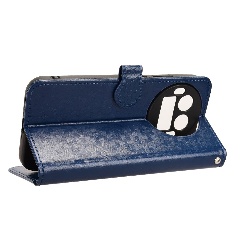 Dot knižkové puzdro na Realme GT 8 Pro 5G - tmavomodré