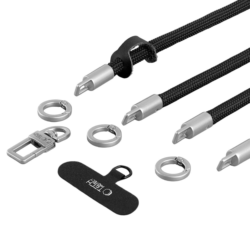 Tech-Protect C10S Rope Crossbody šnúrka na telefón s pútkom na zápästie