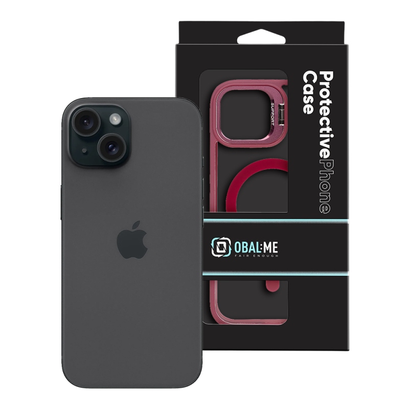 OBAL:ME MagNetix Versa Puzdro pre Apple iPhone 15 Wine Red