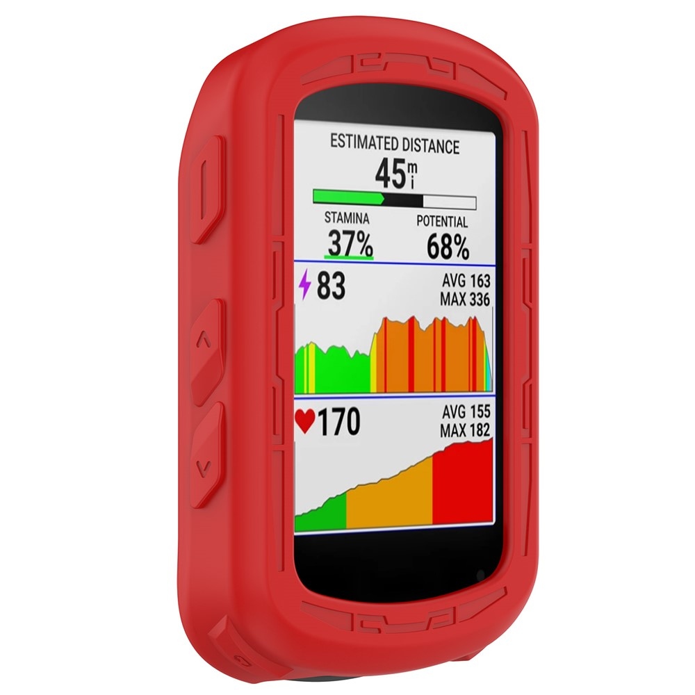 Drops silikónový obal na GPS cyklonavigácii Garmin Edge 840/540 - červený