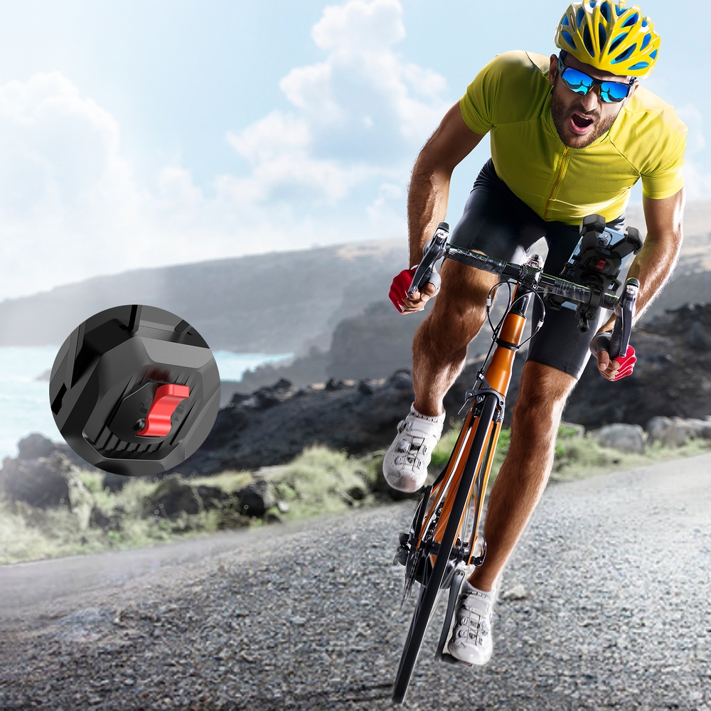 Držiak na telefón na bicykel Joyroom JR-ZS288 – čierny