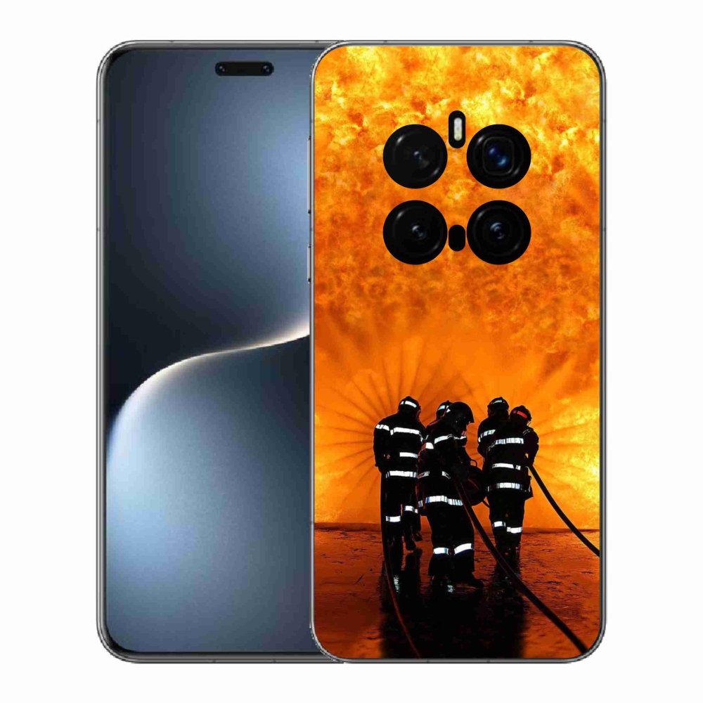 Gélový kryt mmCase na Honor Magic 7 Pro 5G - požiar