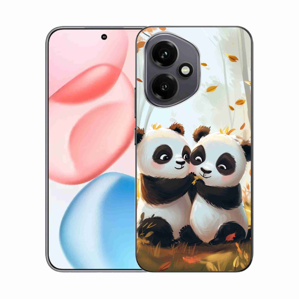 Gélový kryt mmCase na Honor 400 - pandy