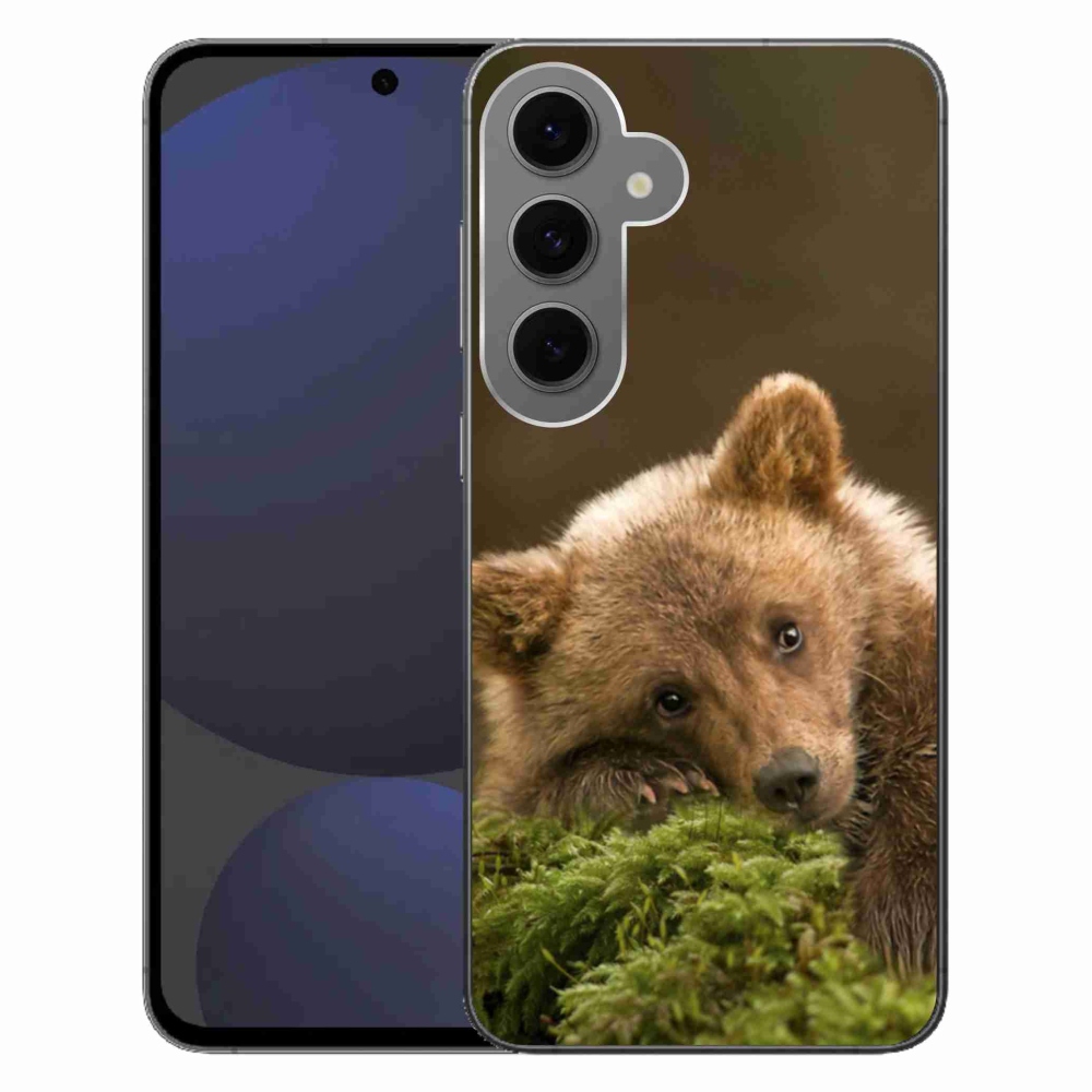 Gélový kryt mmCase na Samsung Galaxy S24 FE - medveď