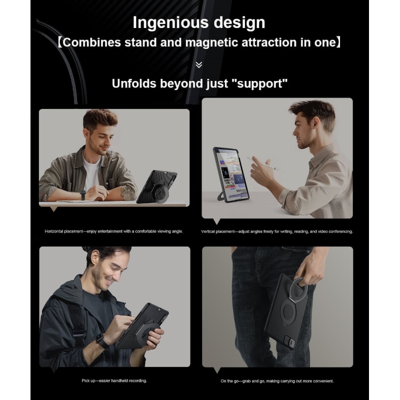 Nillkin CamShield Pad Zadný kryt pre iPad Pro 13 2024 Black