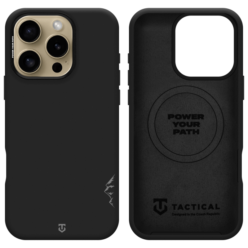 Tactical MagForce Velvet Smoothie 2.0 – puzdro pre Apple iPhone 16 Pro v farbe Asphalt