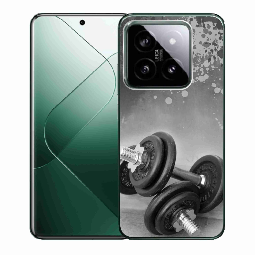 Gélový kryt mmCase na Xiaomi 14 - činky 1