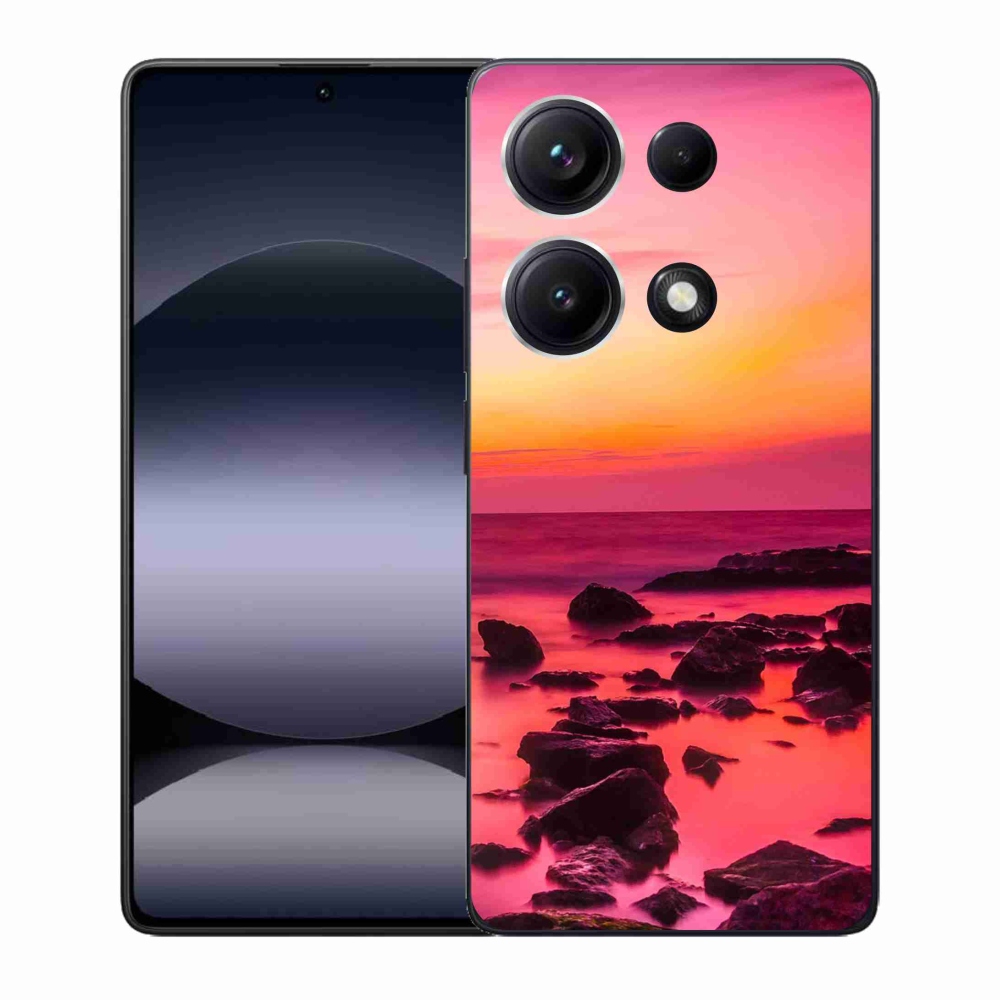 Gélový kryt mmCase na Xiaomi Redmi Note 14S - more a žiara