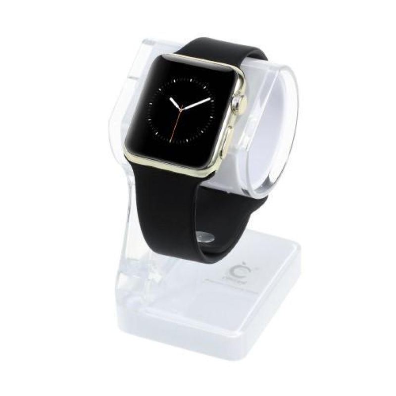 DuoColor plastový stojan pre nabíjanie Apple Watch - biely