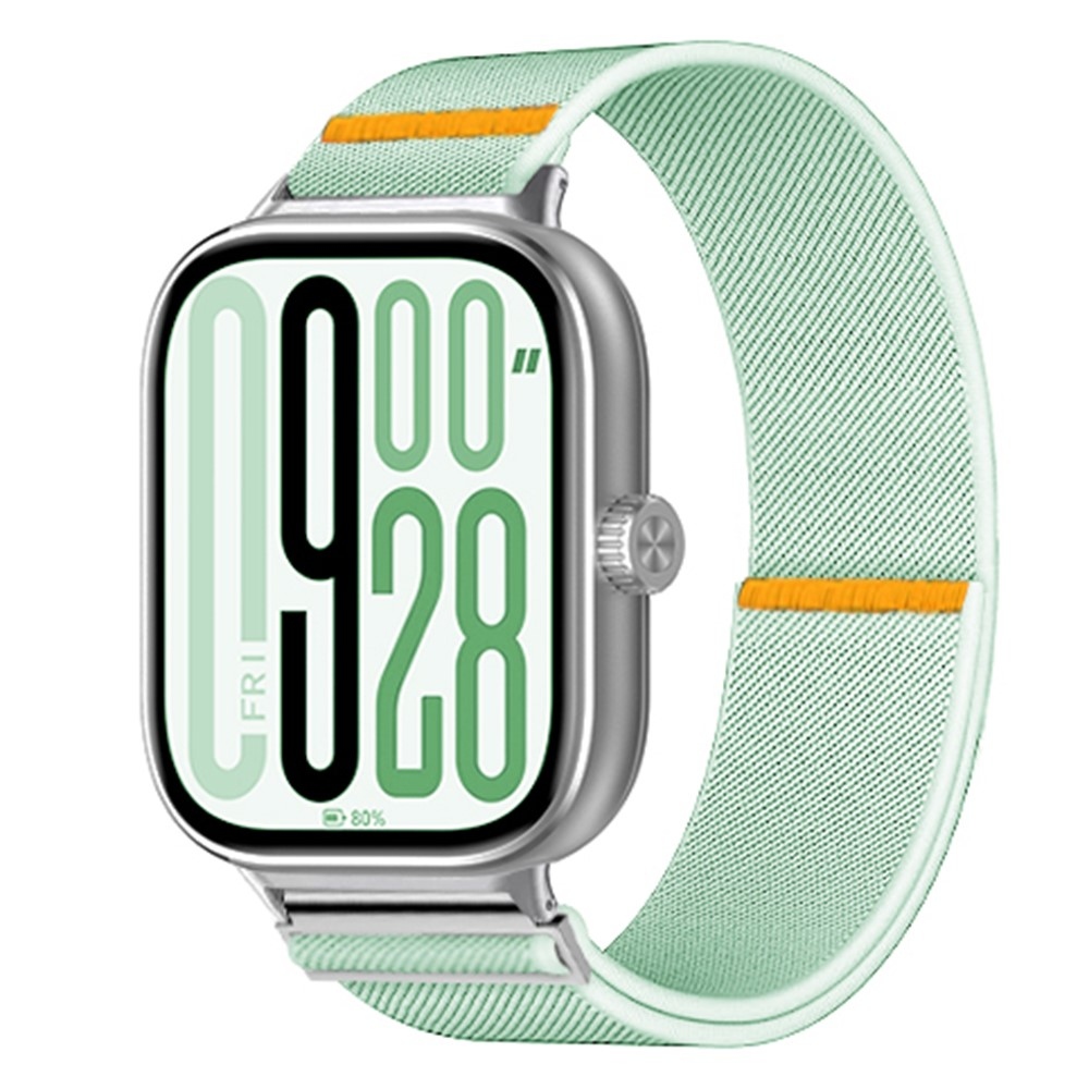 Durab nylonový elastický remienok na Xiaomi Smart Band 10 Pro/9 Pro/8 Pro/Redmi Watch 6/5/4 - modrozelený