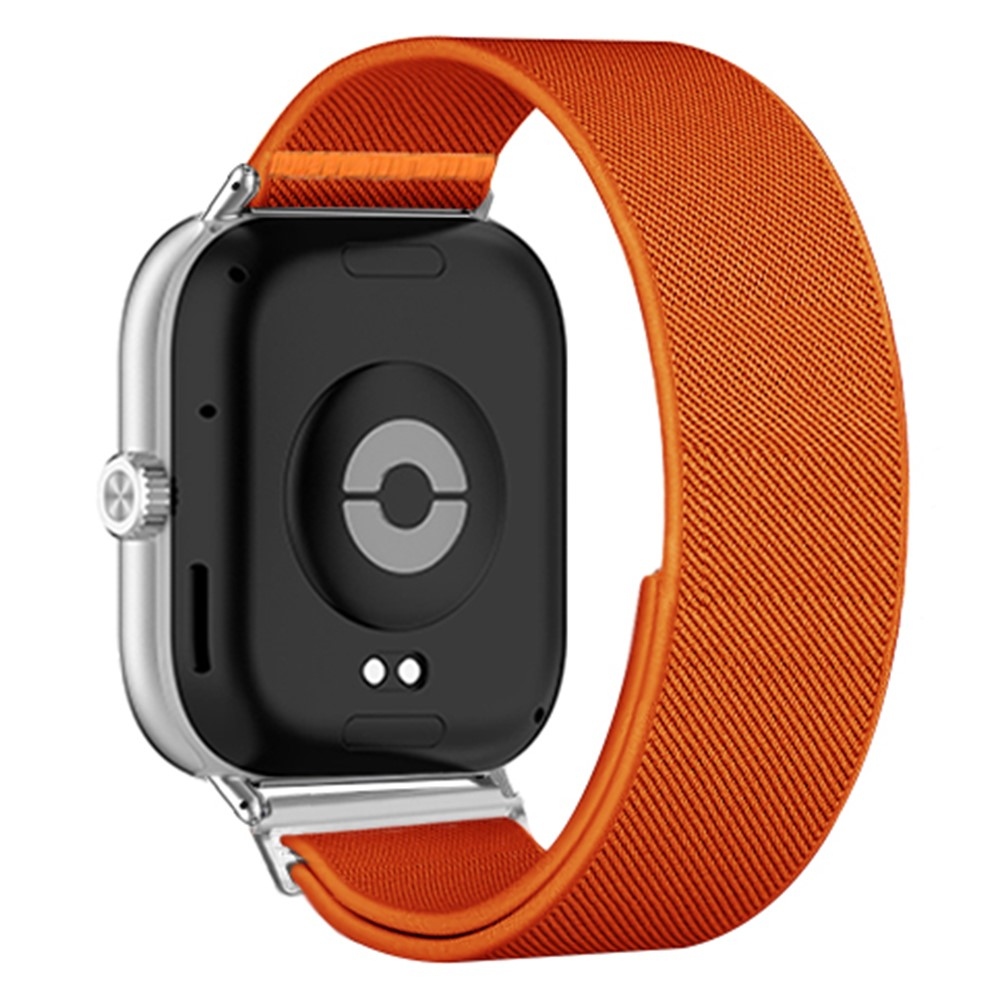 Durab nylonový elastický remienok na Xiaomi Smart Band 10 Pro/9 Pro/8 Pro/Redmi Watch 6/5/4 - oranžový