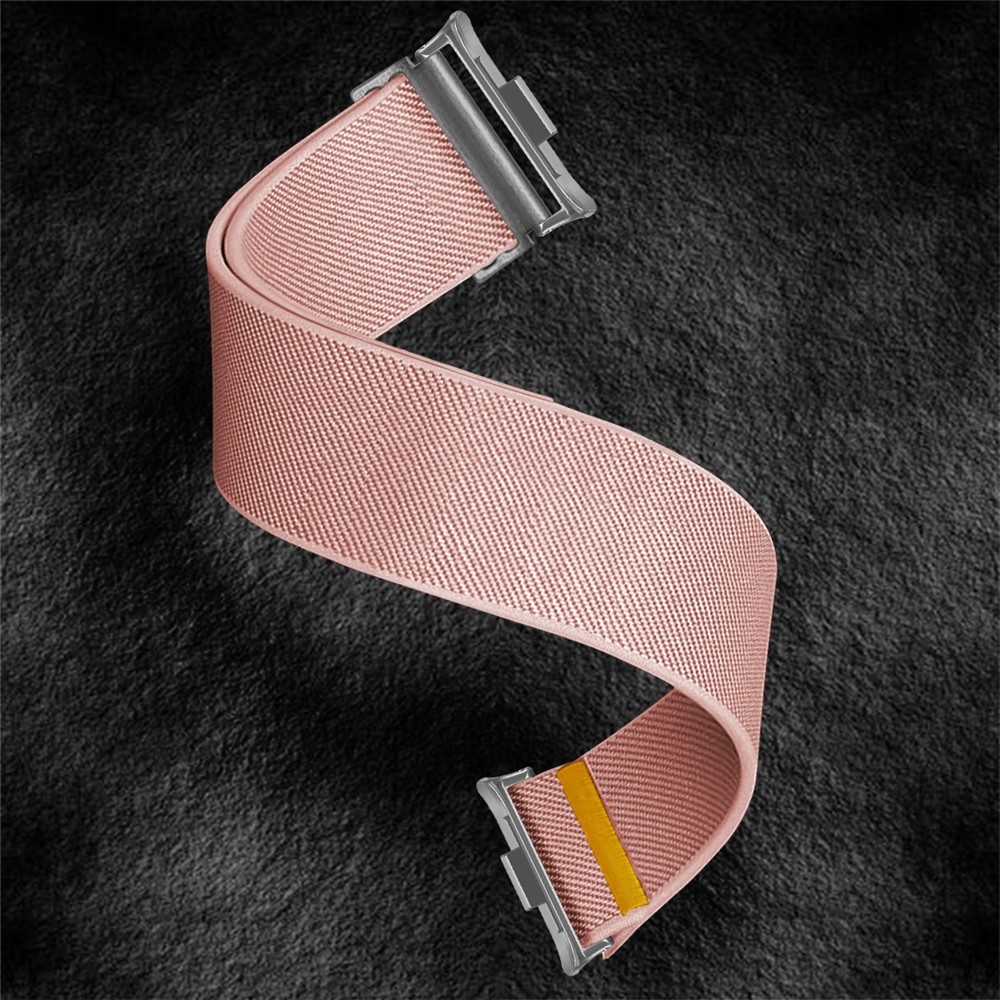 Durab nylonový elastický remienok na Xiaomi Smart Band 10 Pro/9 Pro/8 Pro/Redmi Watch 6/5/4 - ružový