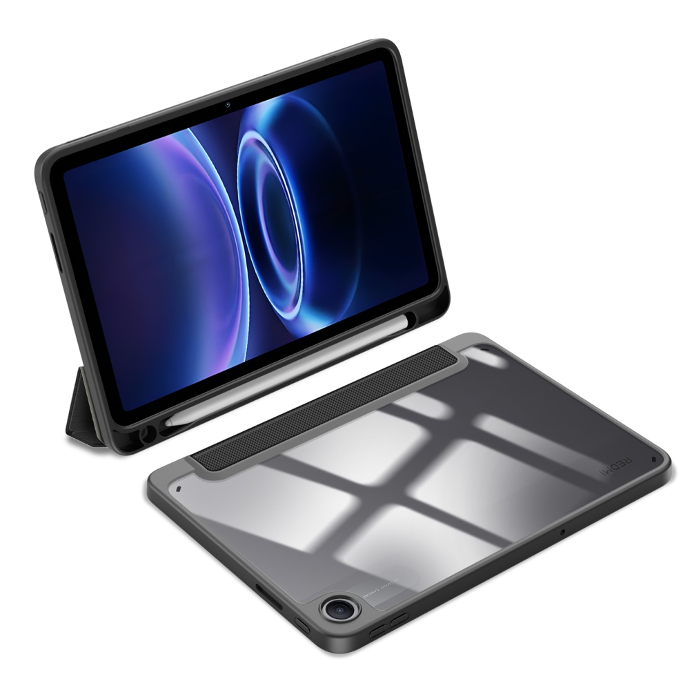 DUX chytré zatváracie púzdro na tablet Xiaomi Redmi Pad 2 9.7 - čierne