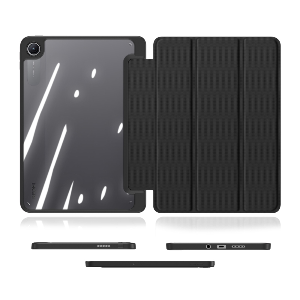 DUX chytré zatváracie púzdro na tablet Xiaomi Redmi Pad 2 9.7 - čierne