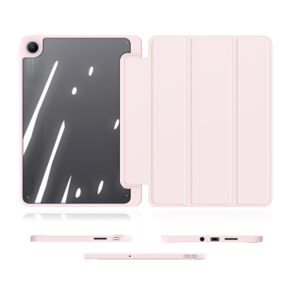 DUX chytré zatváracie púzdro na tablet Xiaomi Redmi Pad 2 9.7 - ružové