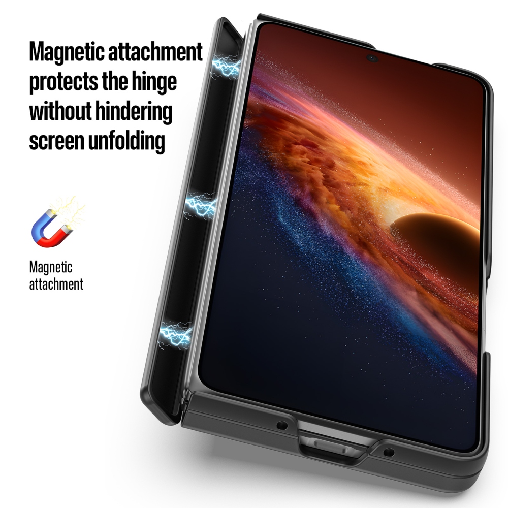 DUX gélový kryt s pevným chrbtom a MagSafe na mobil Honor Magic V6