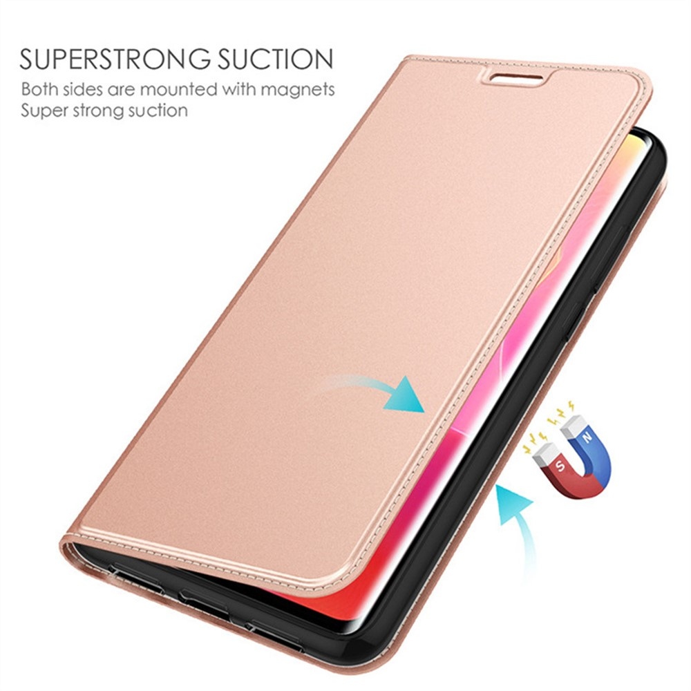 DUX knižkové puzdro na Honor 600 5G - ružovozlaté